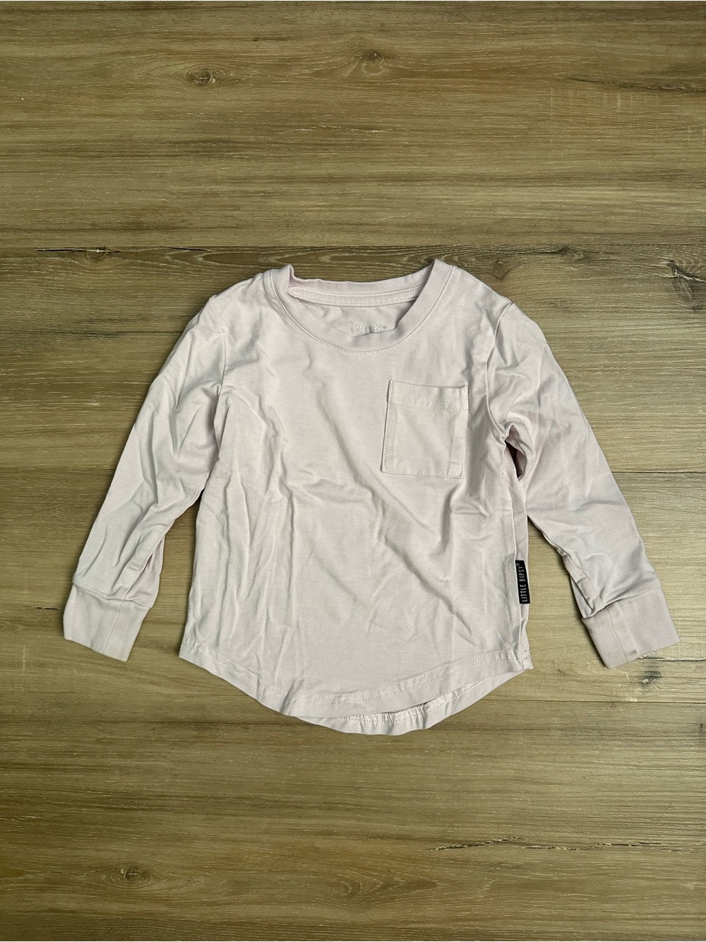 Little Bipsy Baby Pink Long Sleeve Pocket Tee 18–24M